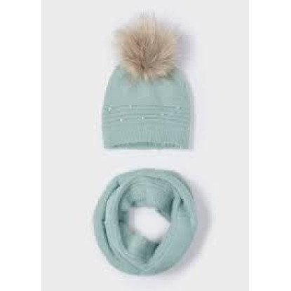 Conjunto Gorro+Braga Jade