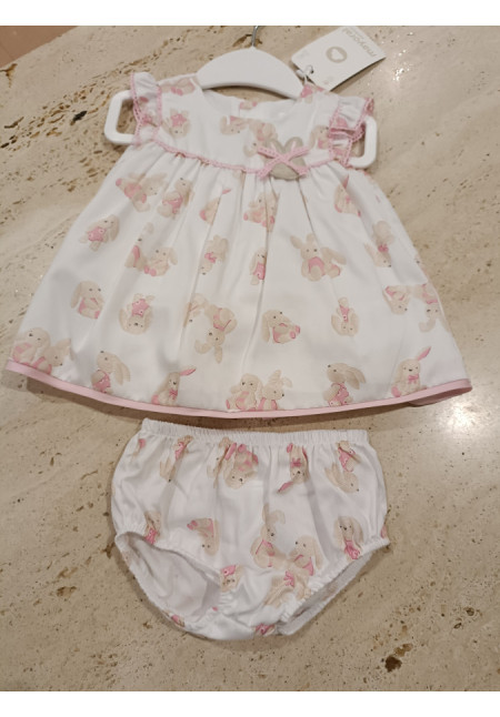 Vestido + Braga Rosa Baby