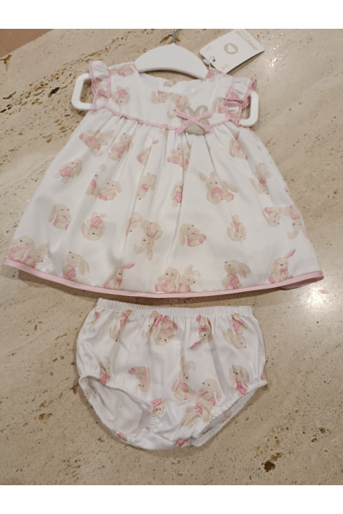 Vestido + Braga Rosa Baby