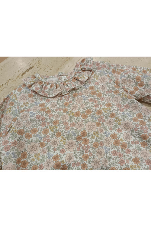 Blusa Estampada Flores Blusa Estampada Flores