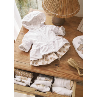 Cortavientos Reversible Blanco