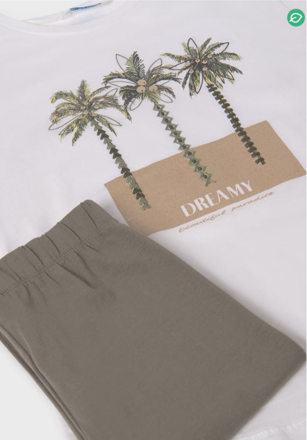 Conjunto Leggins 2p Musgo