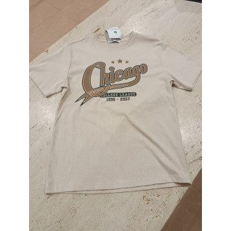 Camiseta M/C Chicago Beige