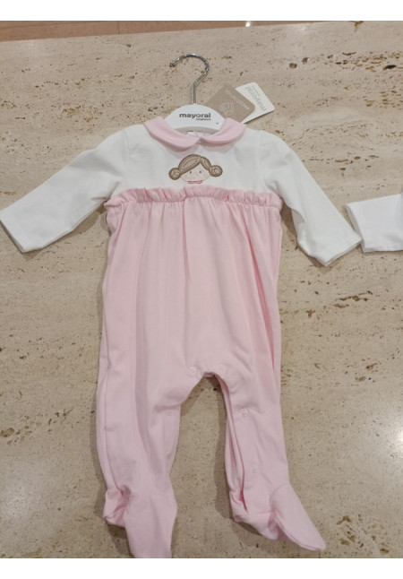 Pijama Niña Rosa