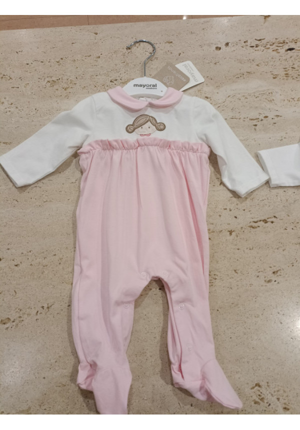Pijama Niña Rosa