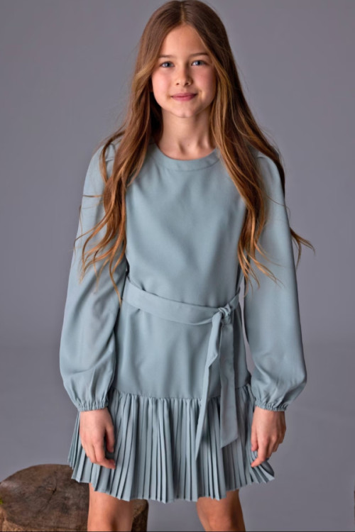 Vestido Crepe Jade