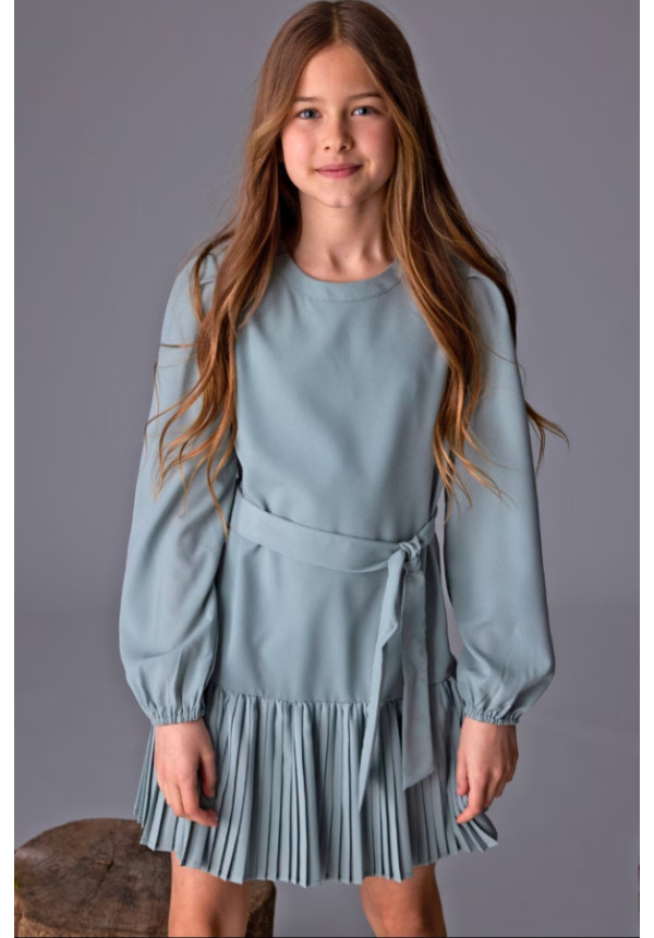 Vestido Crepe Jade