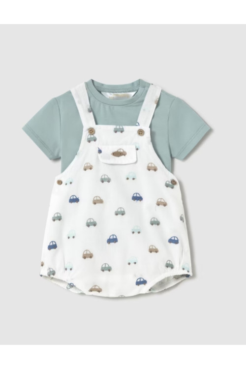 Conjunto Peto 2p Coches Jade