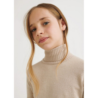 Jersey Cuello Cisne Marron
