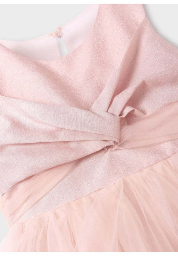 Vestido Ceremonia Rosa/Tul