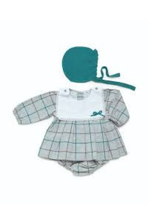 Vestido + Braga Cuadros Gris