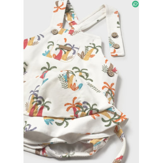 Peto 2p Estampado Palmeras 
