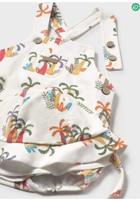 Peto 2p Estampado Palmeras 