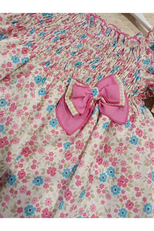 Vestido Estampado Rosa