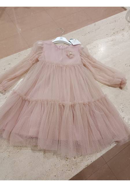 Vestido Tul Rosa