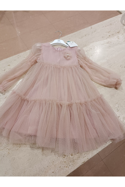 Vestido Tul Rosa