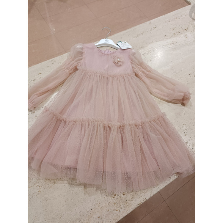 Vestido Tul Rosa