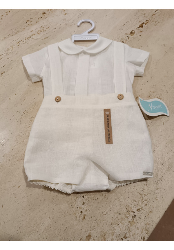 Conjunto 2p Ceremonia Crudo