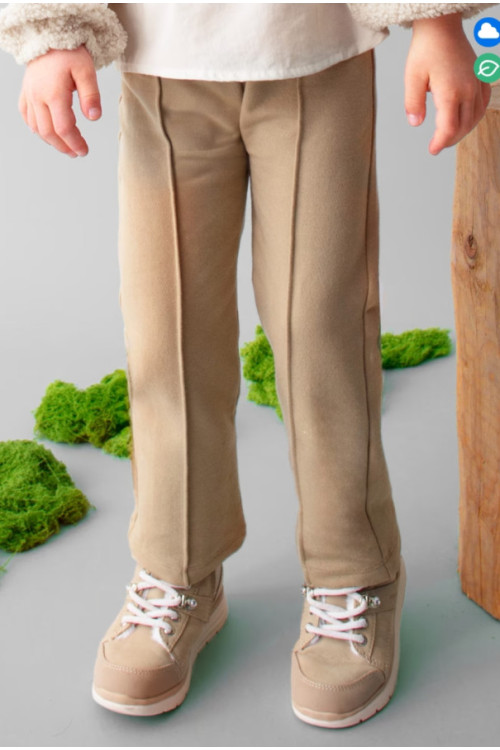 Leggings Felpa Camel