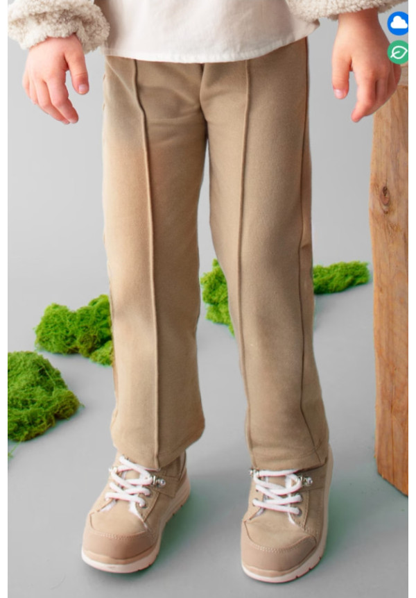 Leggings Felpa Camel
