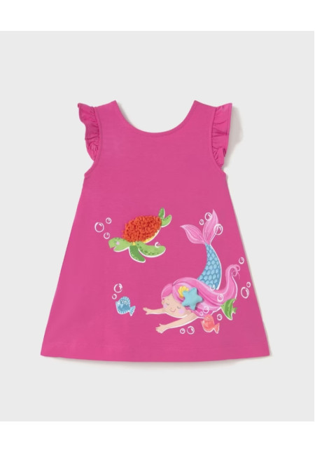 Vestido Fucsia Sirena