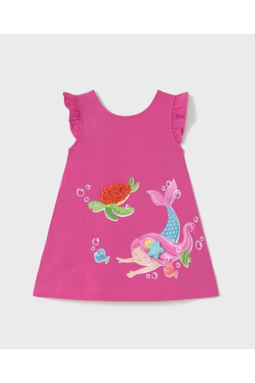 Vestido Fucsia Sirena