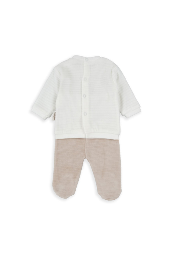 Conjunto Polaina 2p Beig