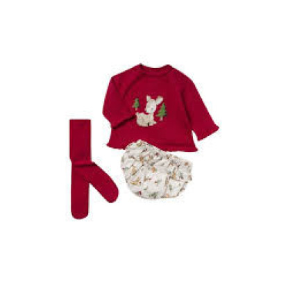 Conjunto 3p Rojo Animals