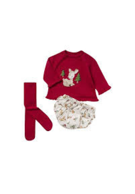 Conjunto 3p Rojo Animals