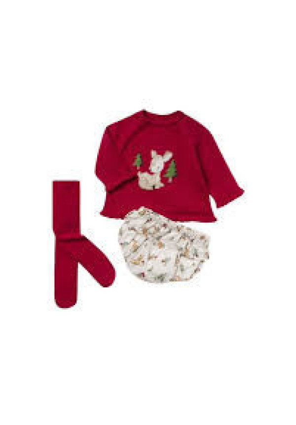Conjunto 3p Rojo Animals