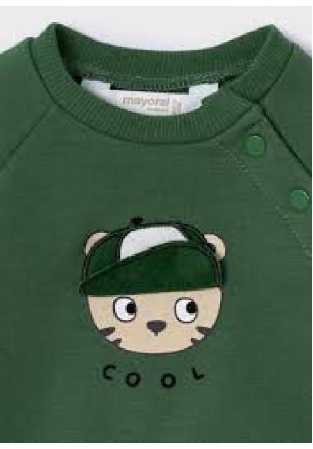 Sudadera Gorra Verde