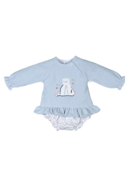 Conjunto 2p Oso Azul