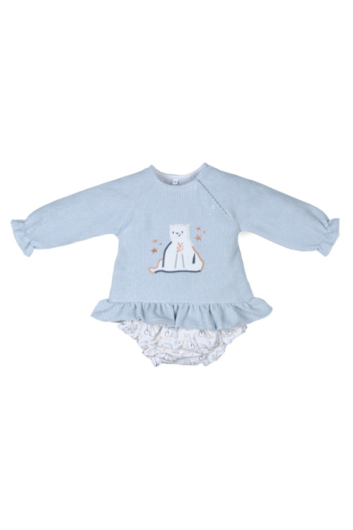 Conjunto 2p Oso Azul