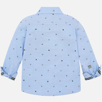 Camisa Escudos Celeste