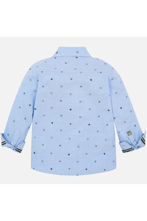 Camisa Escudos Celeste