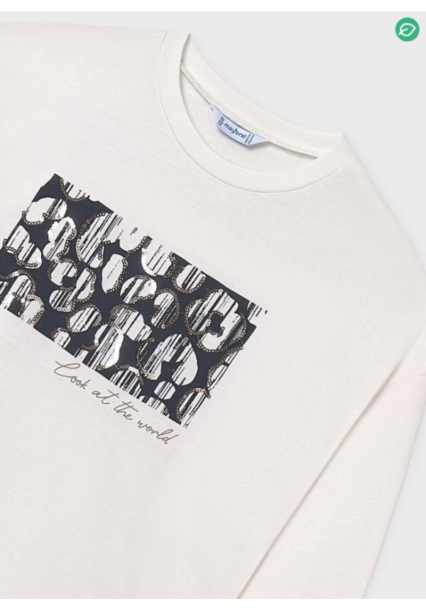 Camiseta M/L Cuadro