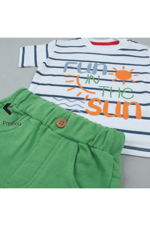 Conjunto 2p Fun Verde