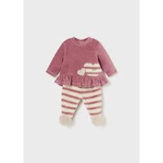 Conjunto Polaina 2p Mid Rose
