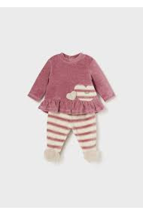 Conjunto Polaina 2p Mid Rose