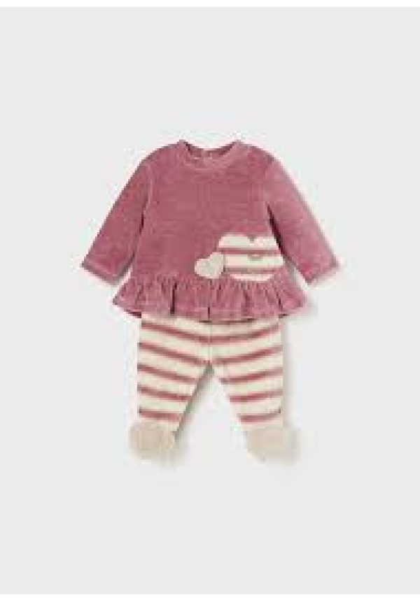 Conjunto Polaina 2p Mid Rose
