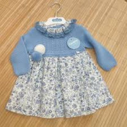 Vestido estampado flores