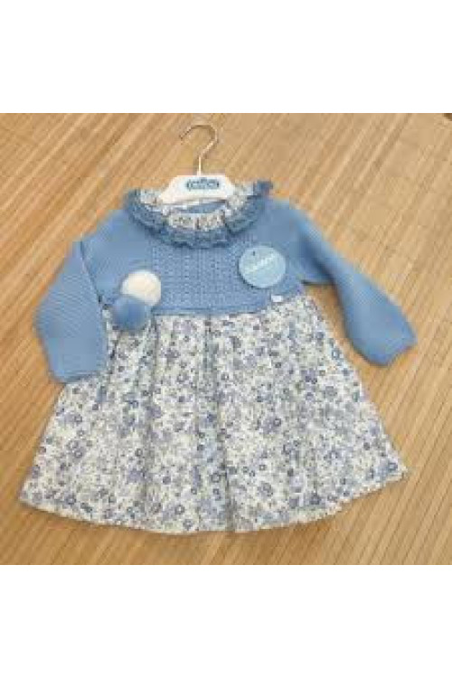 Vestido estampado flores