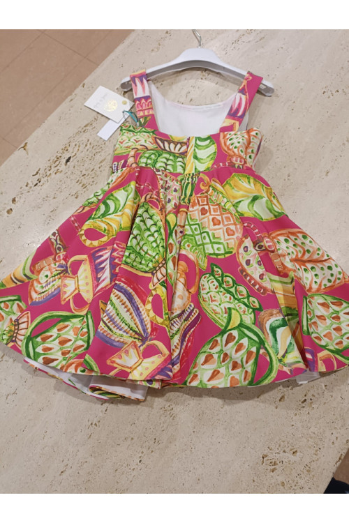 Vestido Fresa