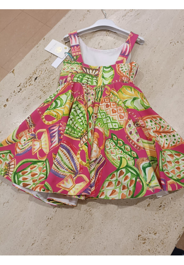 Vestido Fresa