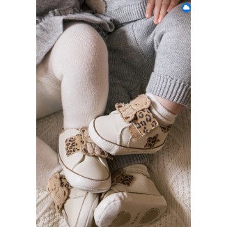 Deportivas Unisex Crema