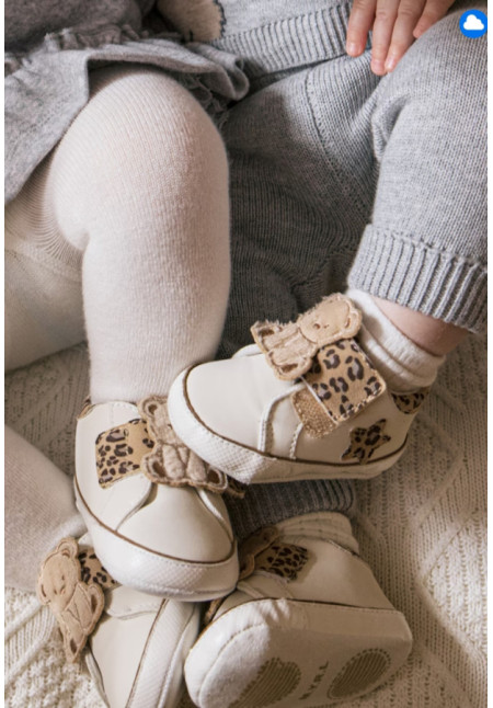 Deportivas Unisex Crema