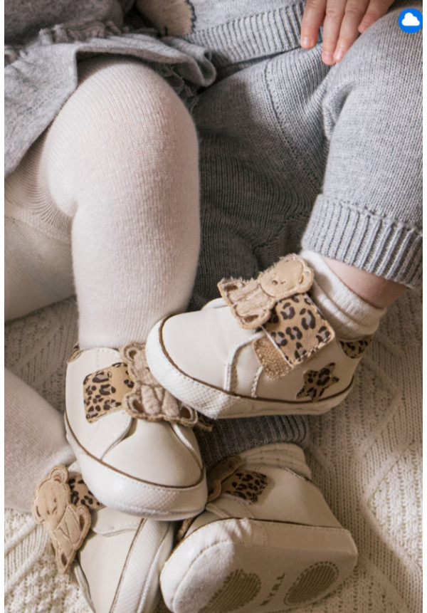 Deportivas Unisex Crema