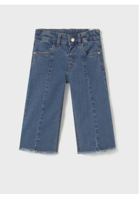 Pantalón Vaquero Wide Azul Medio