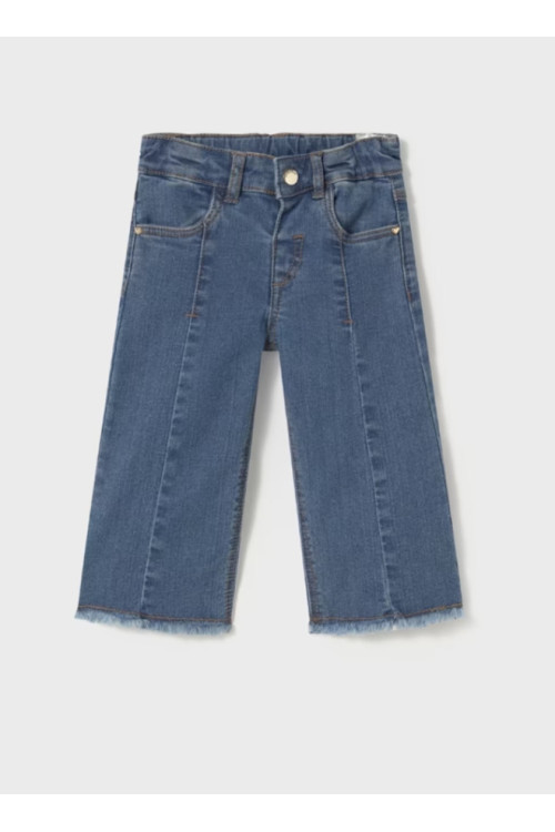 Pantalón Vaquero Wide Azul Medio