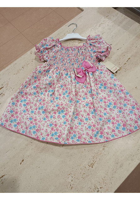Vestido Estampado Rosa